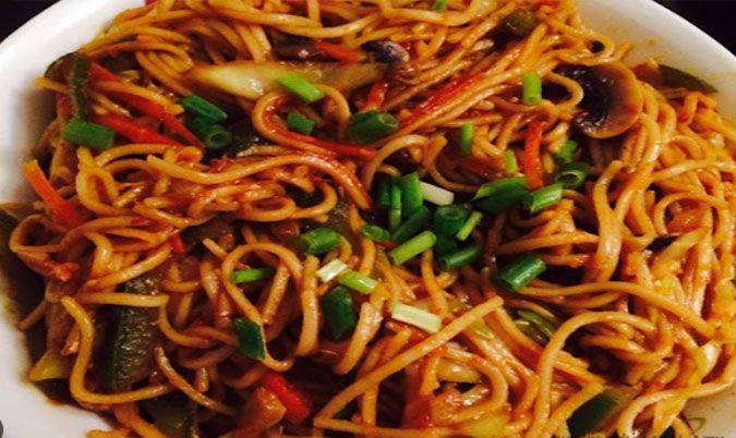 Spicy Vegetarian Noodles (V)