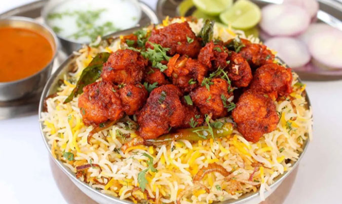 Chicken 65 Biryani