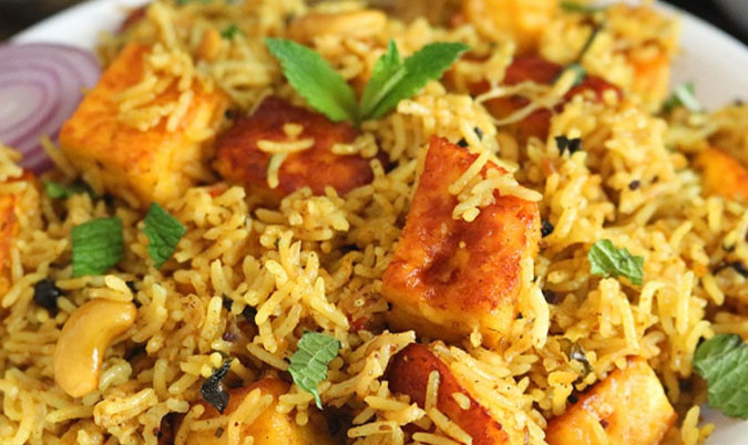 Paneer Biryani (V)