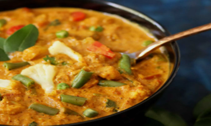 Vegetable Chettinadu (V)