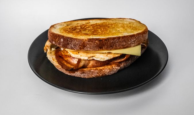Bacon, Egg and Cheese Toastie