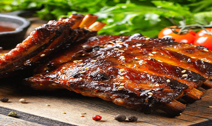 U.S.A Style Hickory BBQ Pork Ribs
