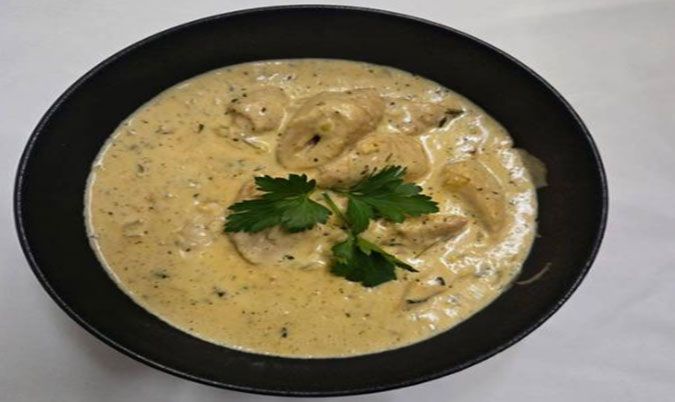 Malai Soya Chaap curry