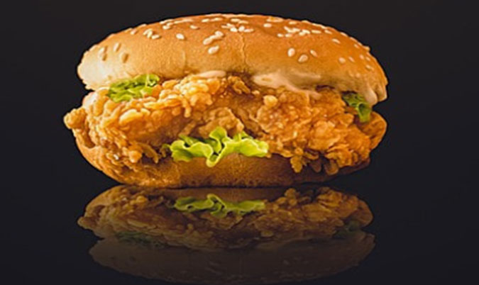 Chicken Schnitzel Burger
