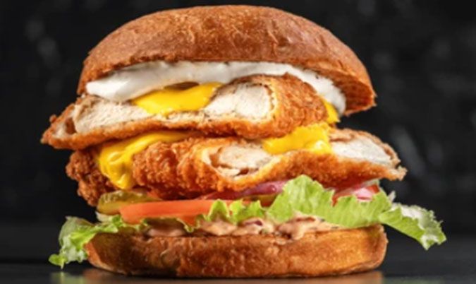 Chicken Schnitzel Burger #2