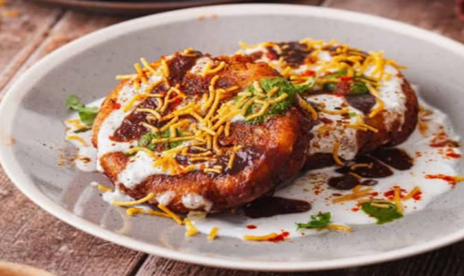 Aloo Tikki Chaat