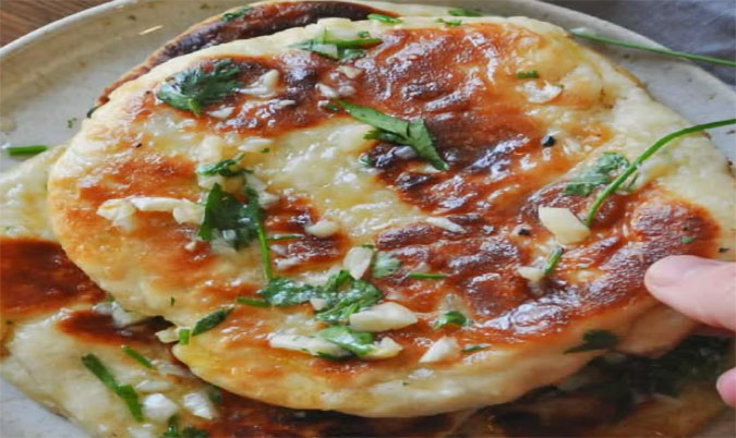 Cheese Garlic Naan