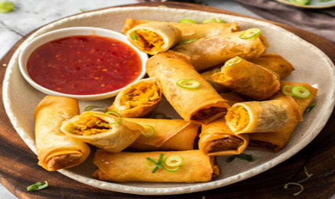 Vegetable Spring Rolls (V)