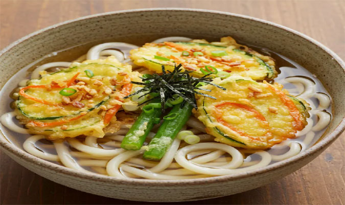Veg Tempura Udon