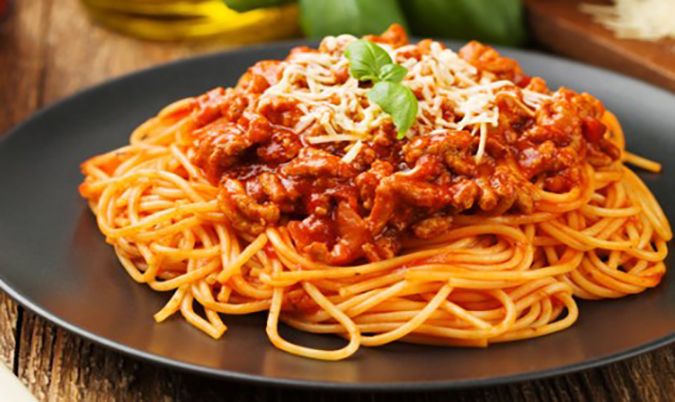 Spaghetti bolognese