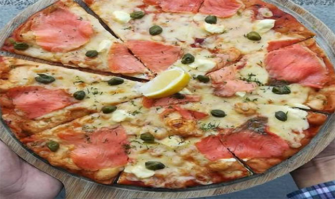 Smoked Salmon Pizza