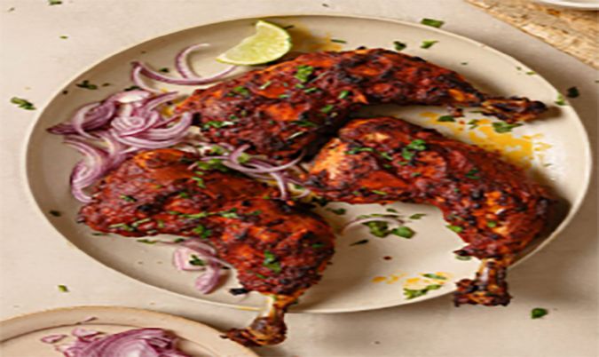 Tandoori Chicken with Bones