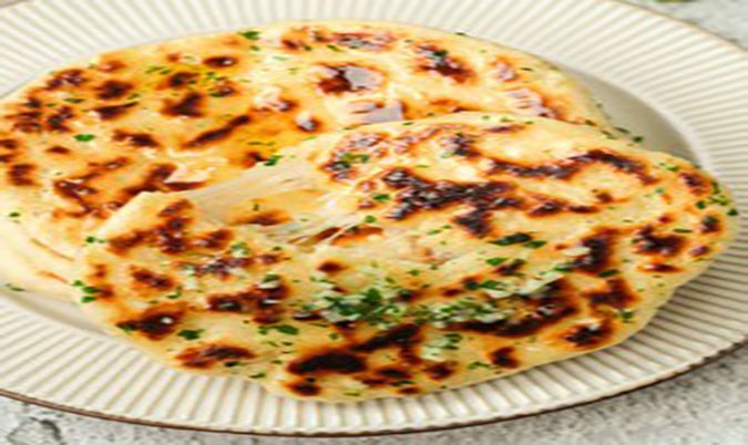 Cheese and Garlic Naan