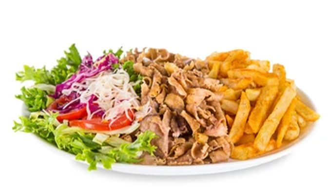 Kebab On Plate