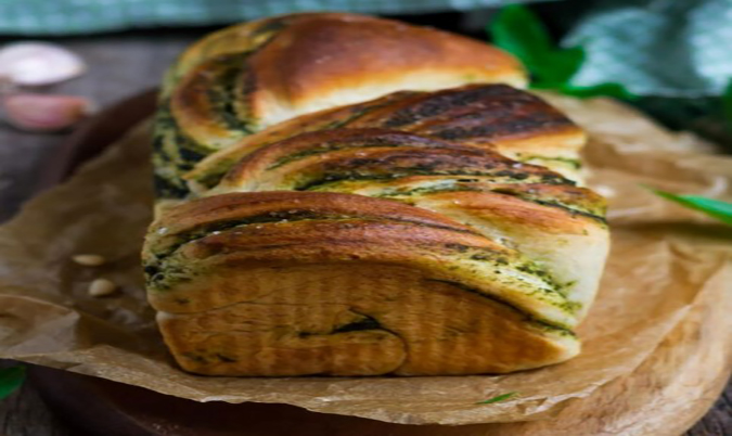 Pesto Basil Sourdough Bites
