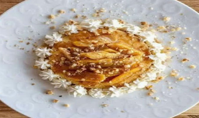 Caramel Apple  Pancakes