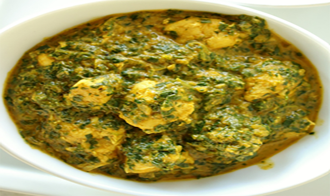 CHICKEN SAAG