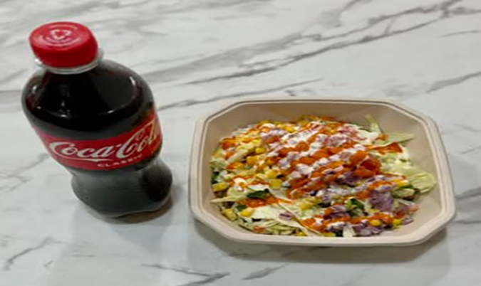 Burrito Bowl + Large Drink