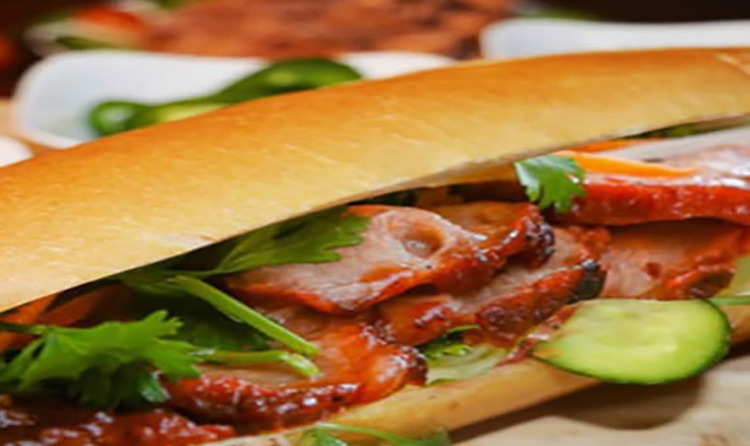 Barbecue Pork Baguette