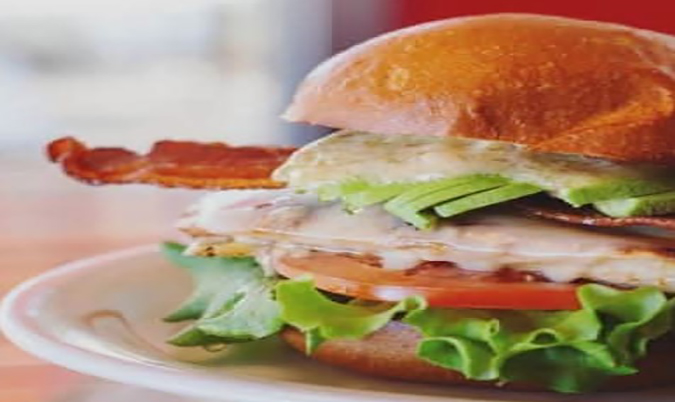 Grilled Chicken and Avocado Baguette