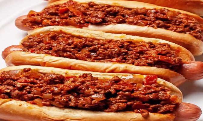Chilli beef dog