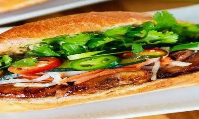 Grilled Chicken Banh Mi