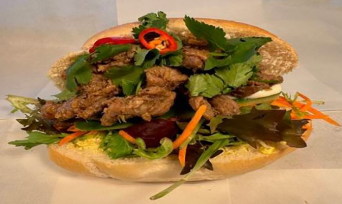 Lemongrass Chicken Banh Mi