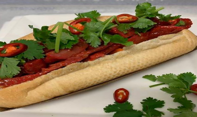 Barbecue Pork Banh mi
