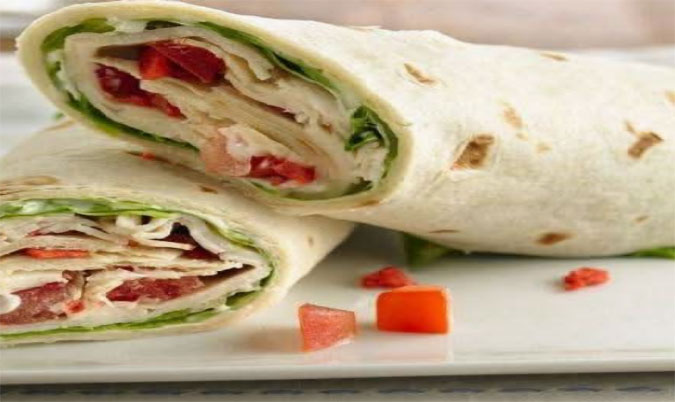 Devil Chicken Garlic Wrap