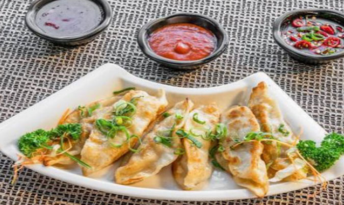 Pan Fried Pork Dumpling