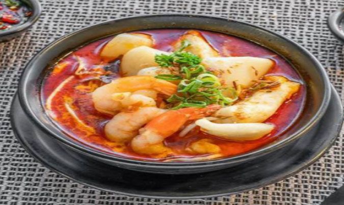 Seafood Laksa Noodle Soup