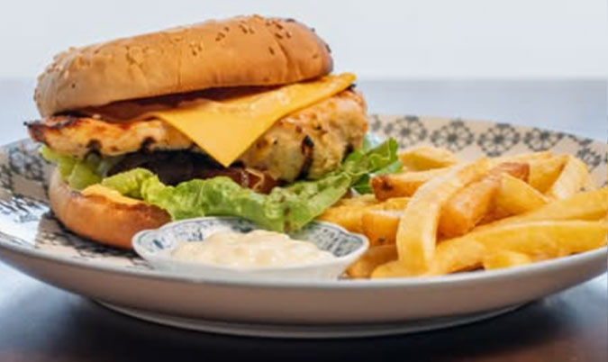 Grilled Chicken Burger