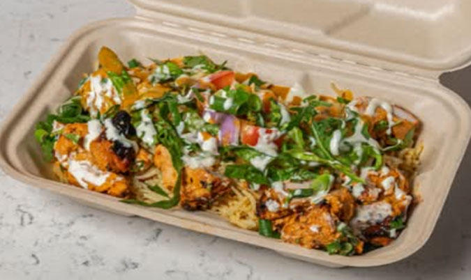 Butter Chicken Rice Bowl