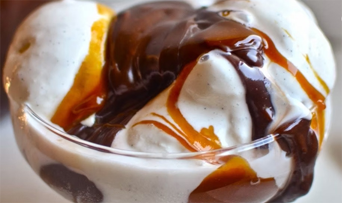 Caramel Fudge Sundae