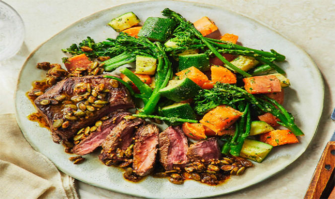 Steak Vegetables
