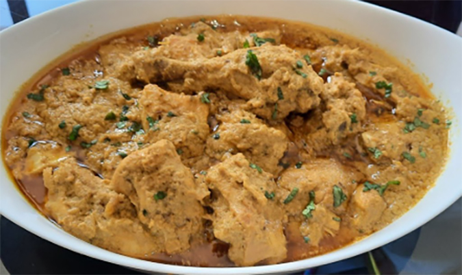 Chicken Badam Malai