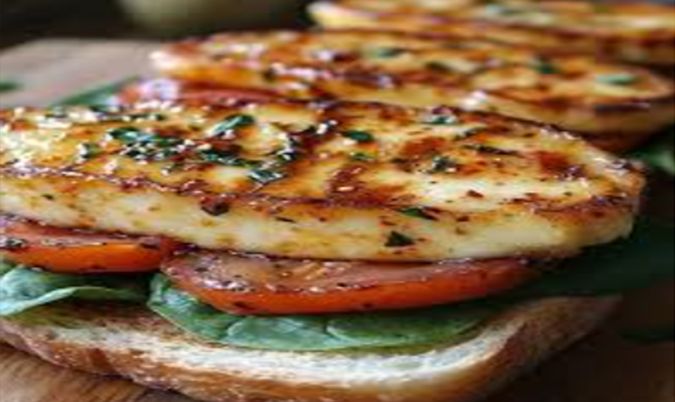 Halloumi in Turkish Bread