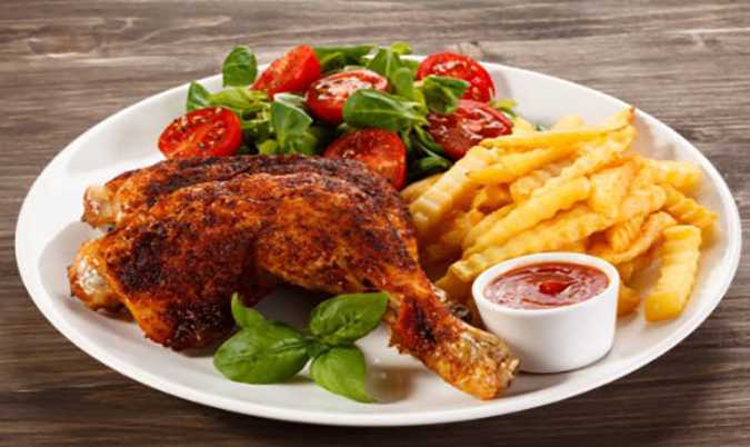 FISH OR CHICKEN & CHIPS