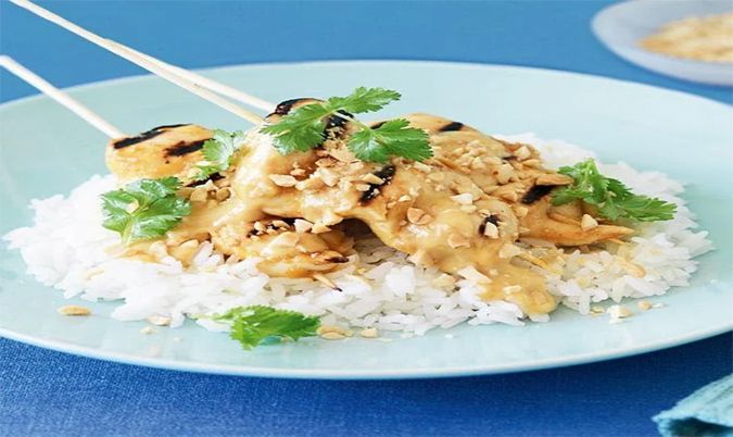 Crispy Satay Chicken