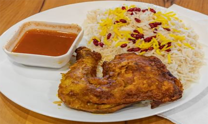Zereshk Polo Morg (Chicken)
