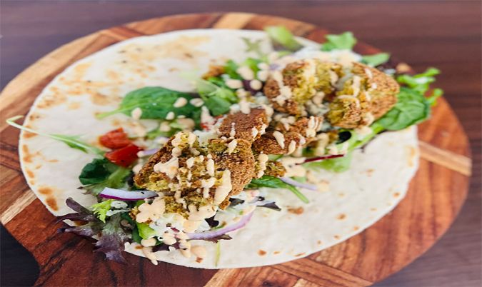 Falafel wrap