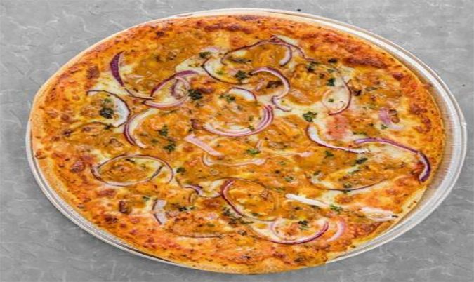 Butter Chicken Pizza