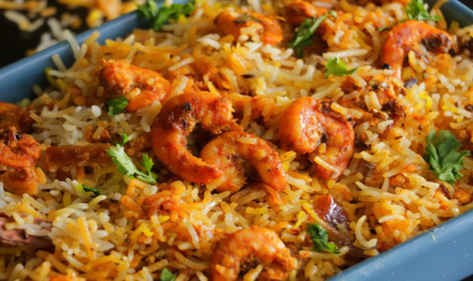 Prawn Biryani