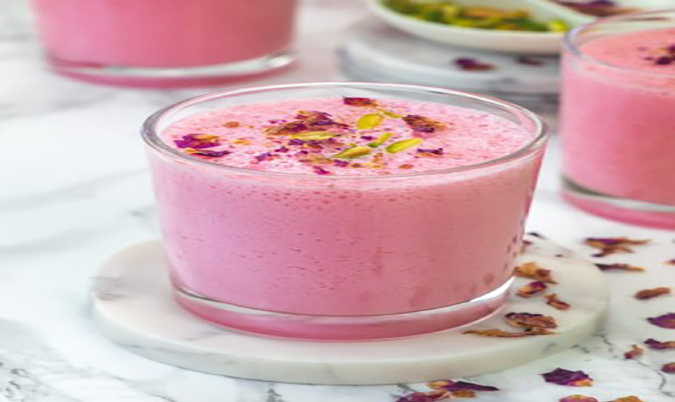 Rose Lassi
