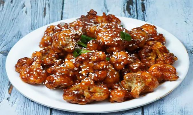 Honey Chilli Cauliflower