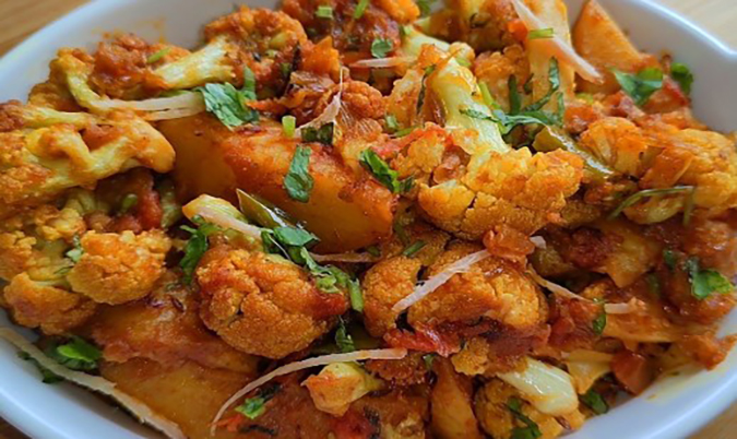 Adraki Aloo Gobi (V)