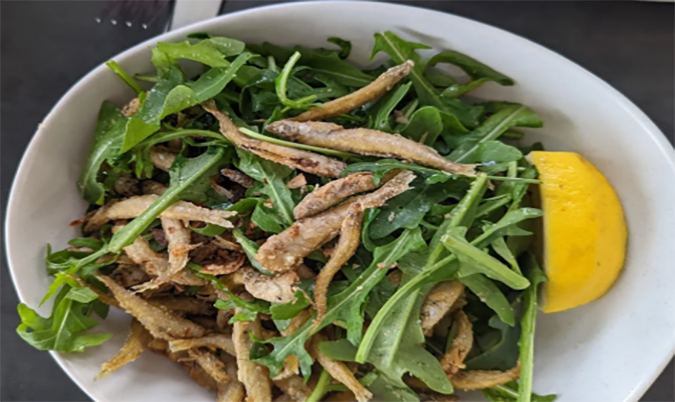 Fried White Bait (local)