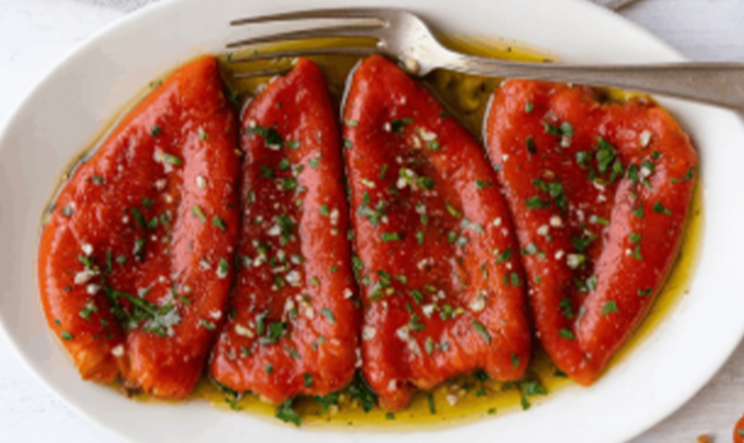 Grilled Roast Peppers (Florinis)