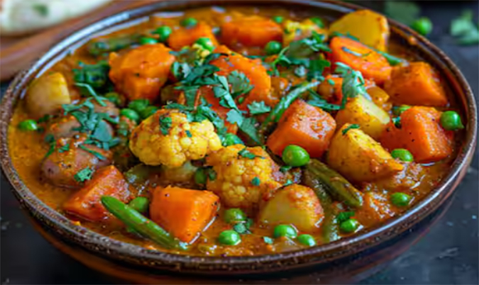 Vegetable curry packs