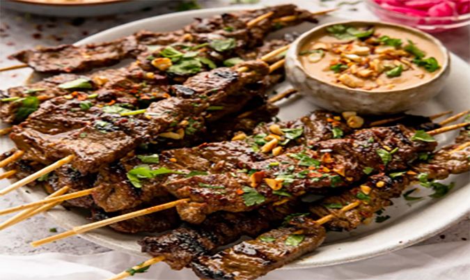 Beef Satay Sticks (2 pcs)